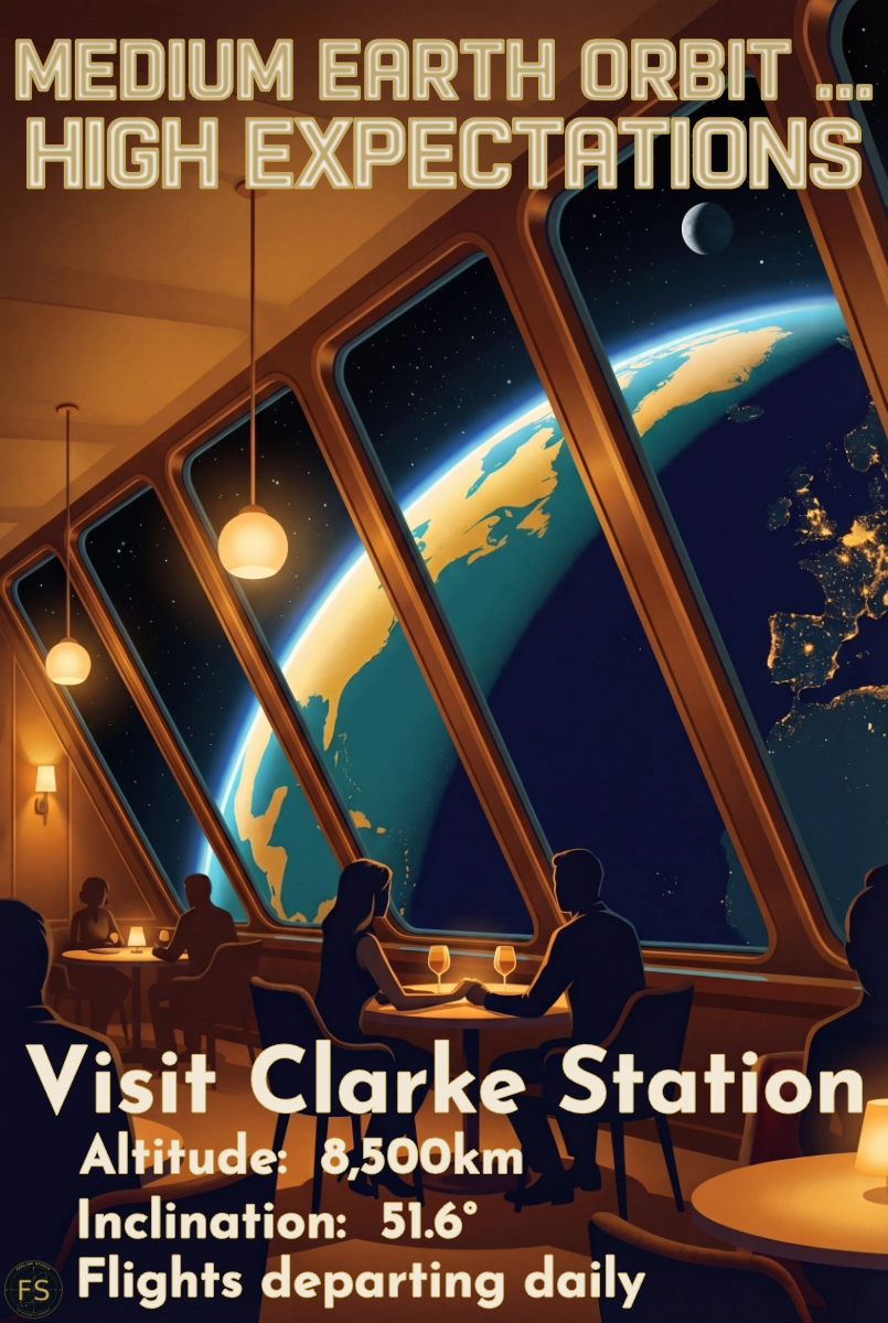 Medium Earth Orbit ... High Expectations — Visit Clarke Station